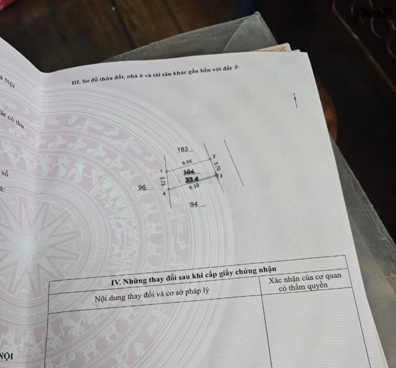 Bán đất giá 2,1 tỷ trong đê Phường Đồng Mai, Hà Đông, Hà Nội Cạnh KDT, VD4