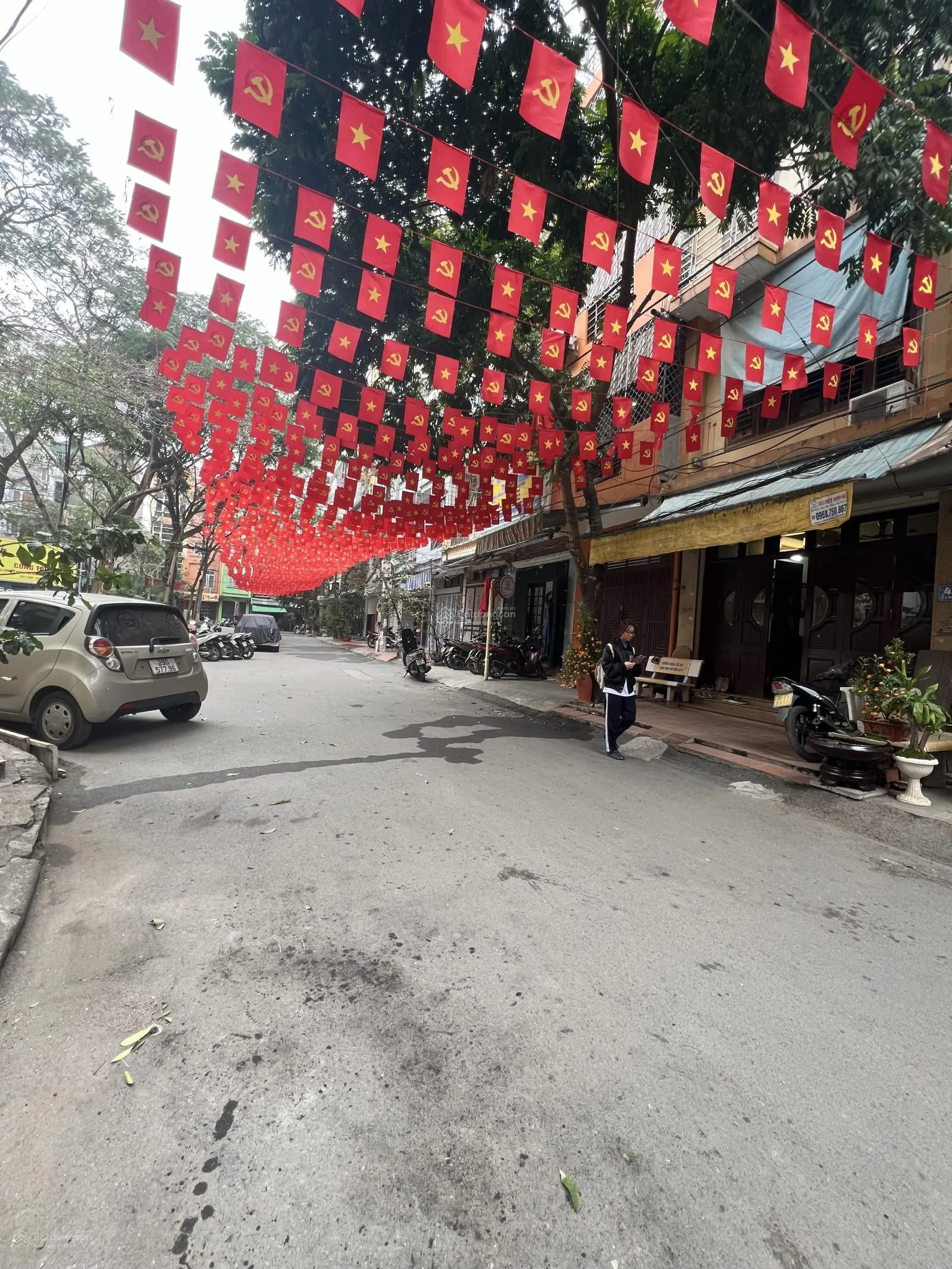 Phân Lô Đền Lừ - Oto Dừng Đỗ, Vào nhà - Vỉa hè Kinh Doanh - Sổ đỏ chính chủ - 30m Nhà 6 Tầng 7,5 Tỷ