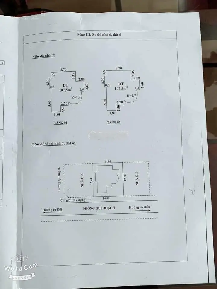 Bán căn biệt thự 1 trệt 2 lầu đường Lê Hồng Phong nối dài