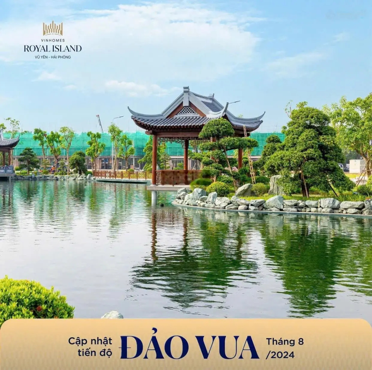 Bán Biệt thự Song Lập Đảo Vua hướng tây nam view ngự hoa viên - bãi biển ĐÔNG BẮC. Lh : 0989 488 ***