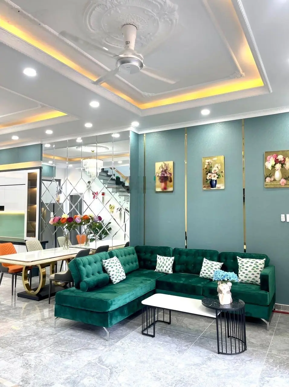 Bán nhà mặt tiền Nguyễn Tri Phương P. Chánh Nghĩa cách chợ TDM 1km đang cho thuê 25tr/tháng