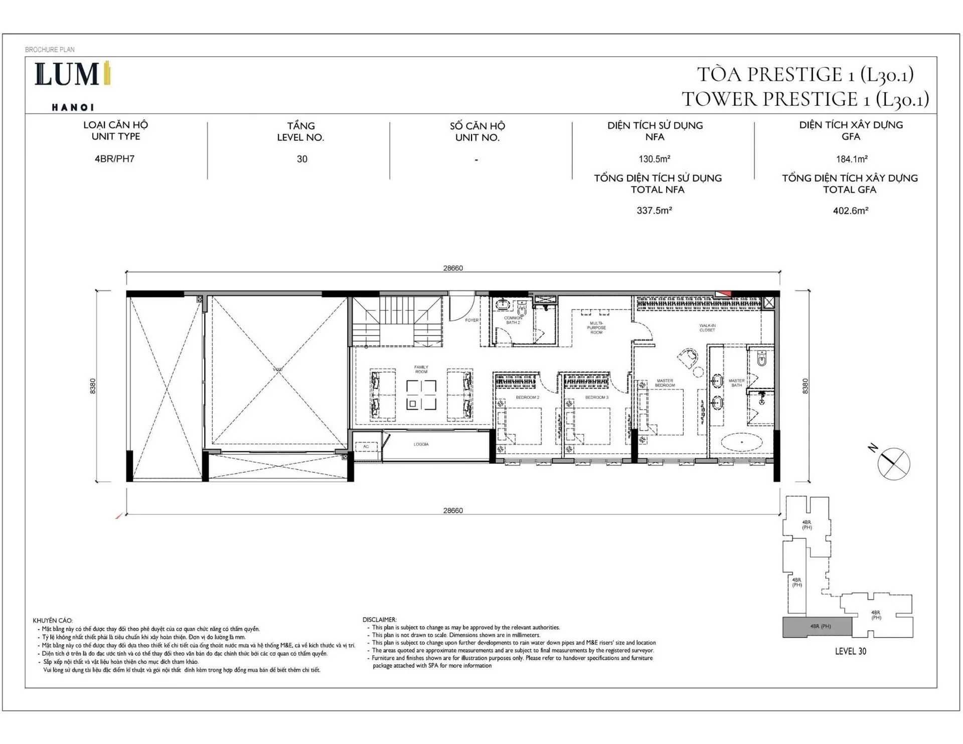 ĐỘC QUYỀN QUỸ CĂN PENTHOUSE DUPLEX 4-3-2 PHÒNG NGỦ VIP NHẤT LUMIERE MASTERISE & LUMI CAPITALAND