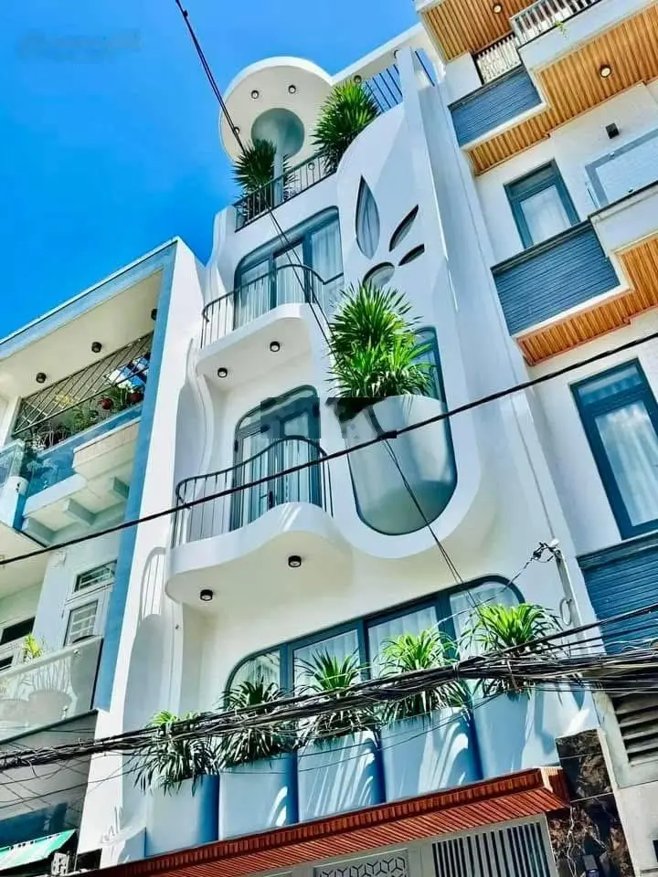 Bán nhà đẹp xây mới hxh 8m full nội thất 106/60 đường số 51 P14 Gv 4x13m 3pn 4wc