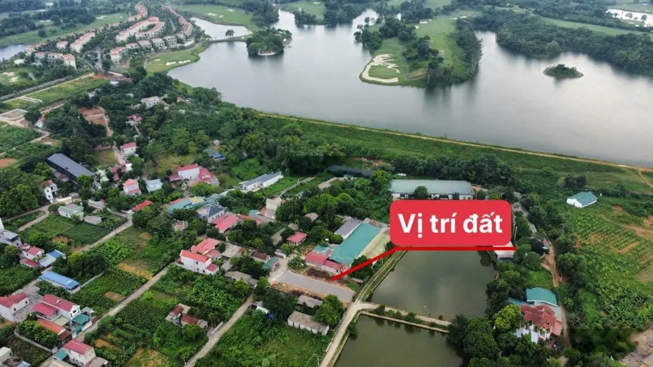Nhỉnh 3tỷ 340m full thổ cư khu tái định cư Hoàng Văn Thụ CM HN cực kỳ tiềm năng ngay sát Hồ Văn Sơn