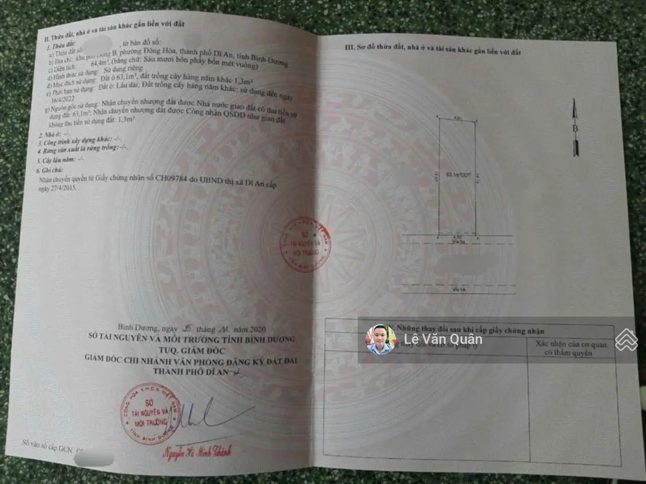 Bán nhà đông hòa dĩ an gần thủ đức