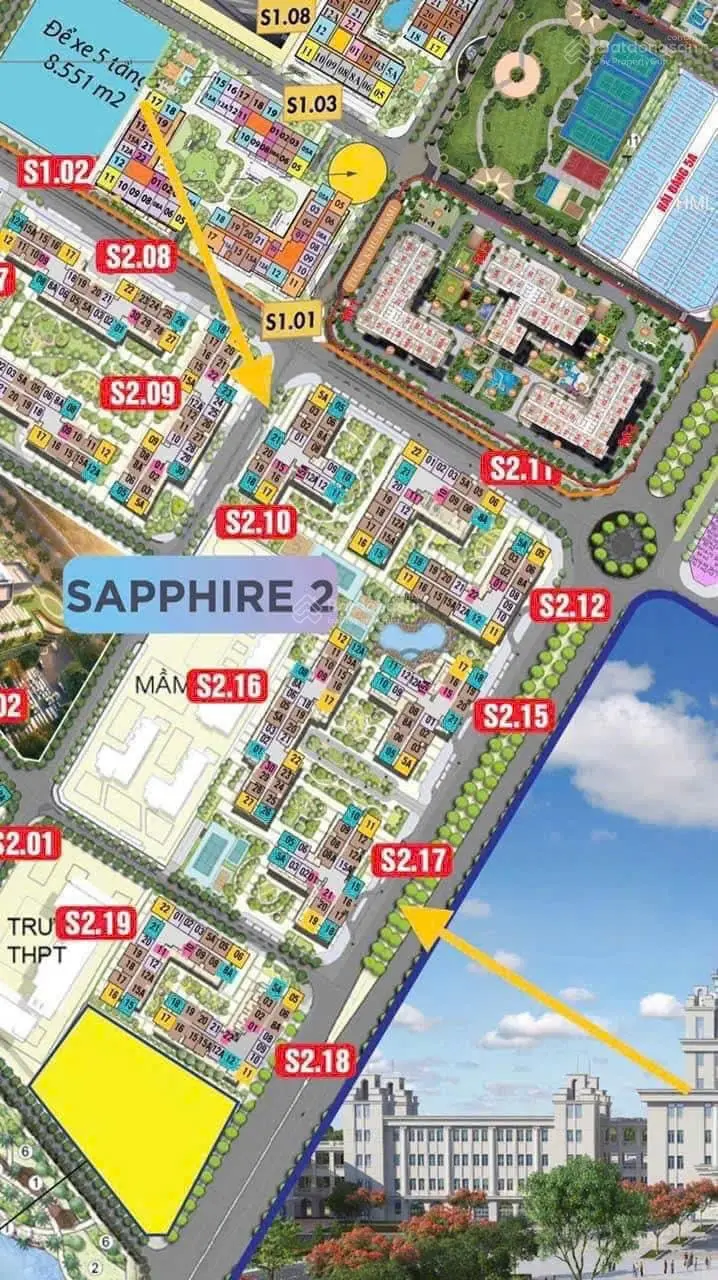CDT mở bán 2 tòa (S2.17, S2.10) cuối cùng phân khu Saphire tại Vinhome ocean park 1, Gia Lâm