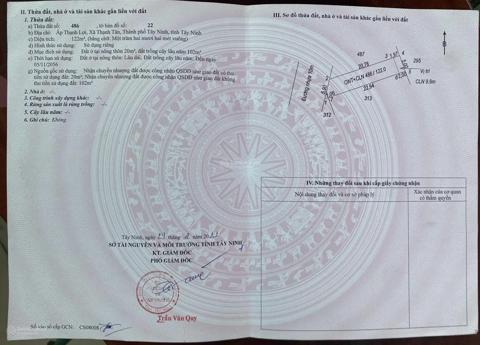 Chính chủ cần bán đất mặt tiền kinh doanh buôn bán