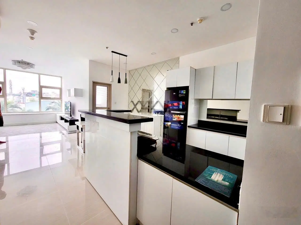 3tỷ350 Có ngay sổ hồng CH LaCasa 86m2 2PN 2WC view hồ bơi nội khu - full nội thất - LH 0918 181 ***