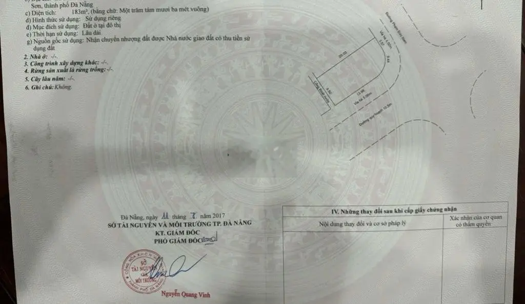 Bán lô góc diện tích lớn 333m2 đường 10.5m và đường 7.5m giá rẻ