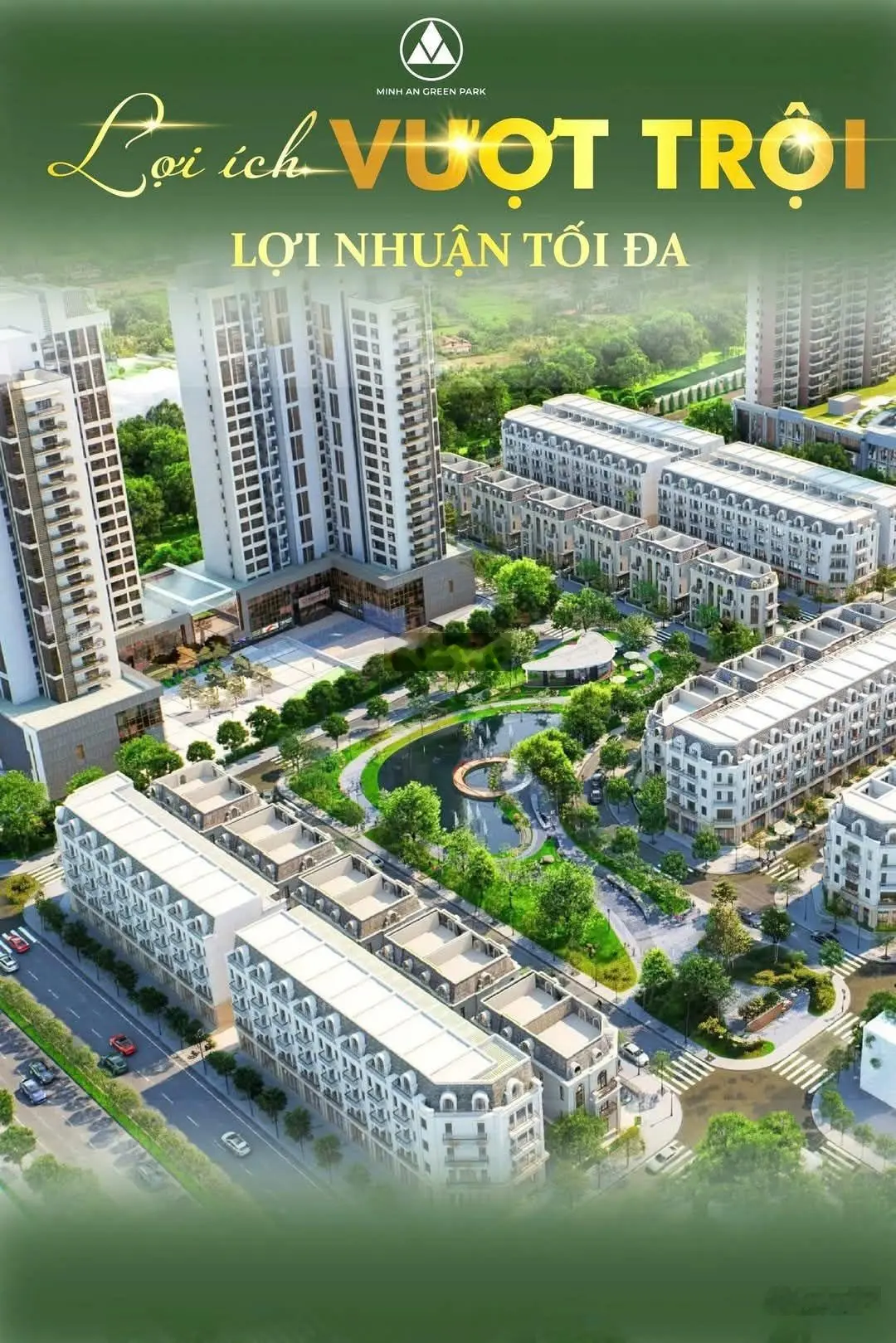 Minh An Green Park. Biệt thự, liền kề shop house