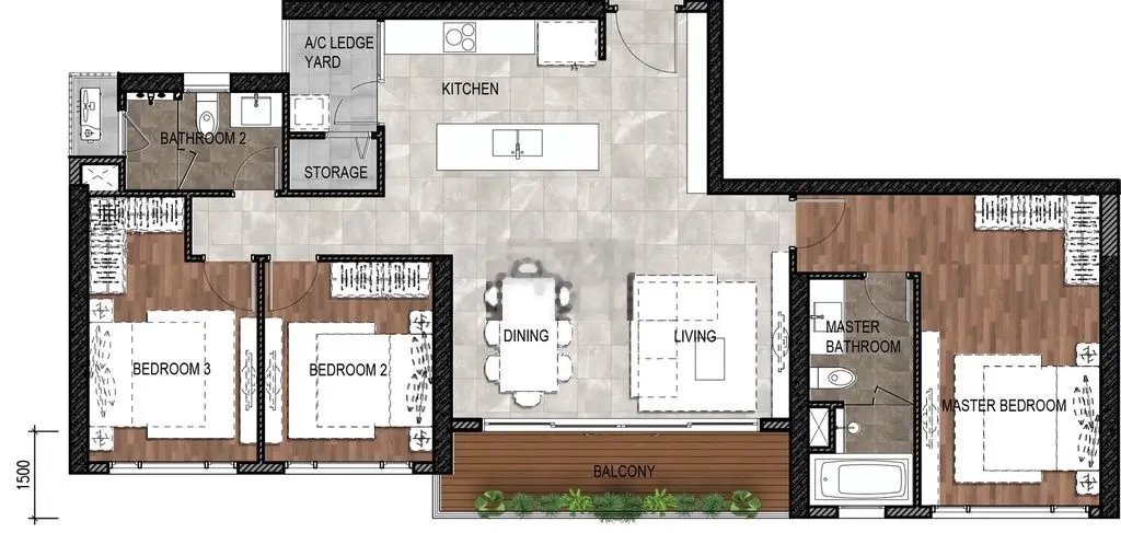 Cần bán căn hộ The Infiniti Riviera Point Keppel Land Quận 7