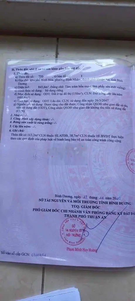 đất gần hưng định 14 , gần cầu ngang