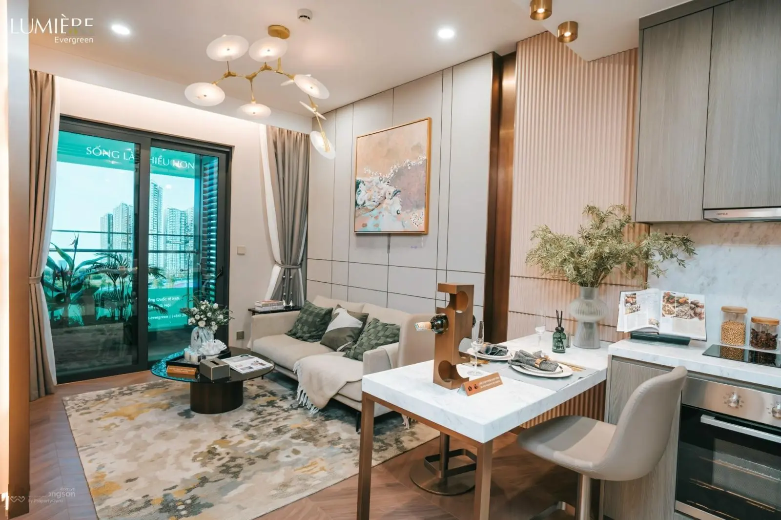 Quỹ căn ngoại giao toà A1 giá tốt chiết khấu 17% DA Lumiere EverGreen,trực tiếp CĐT Masterise Homes