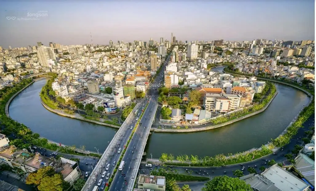 Bán lô đất HXH Dương Quảng Hàm (DT: 5x16m CN 77m2) giá 6,8 tỷ - view sông thoáng mát