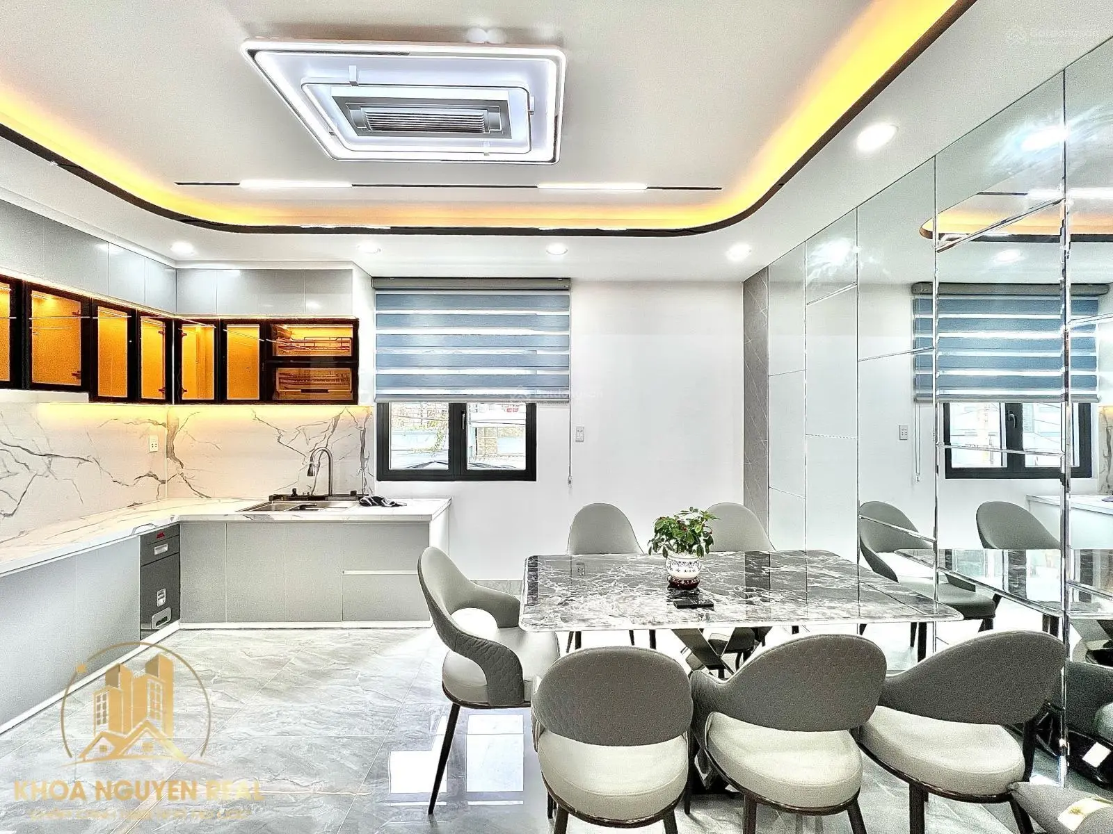 Mẫu nhà hiện đại 2025 - thiết kế lửng ngược - full nội thất cao cấp - KDC Sài Gòn Mới, Nhà Bè