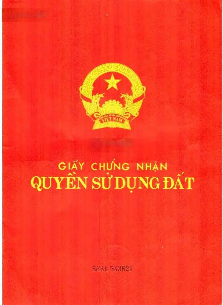 Bán lô đất Xuất Nhập Khẩu 2, Quận 9 (TP Thủ Đức). Sổ đỏ đường chính dự án, đường Bưng Ông Thoàn