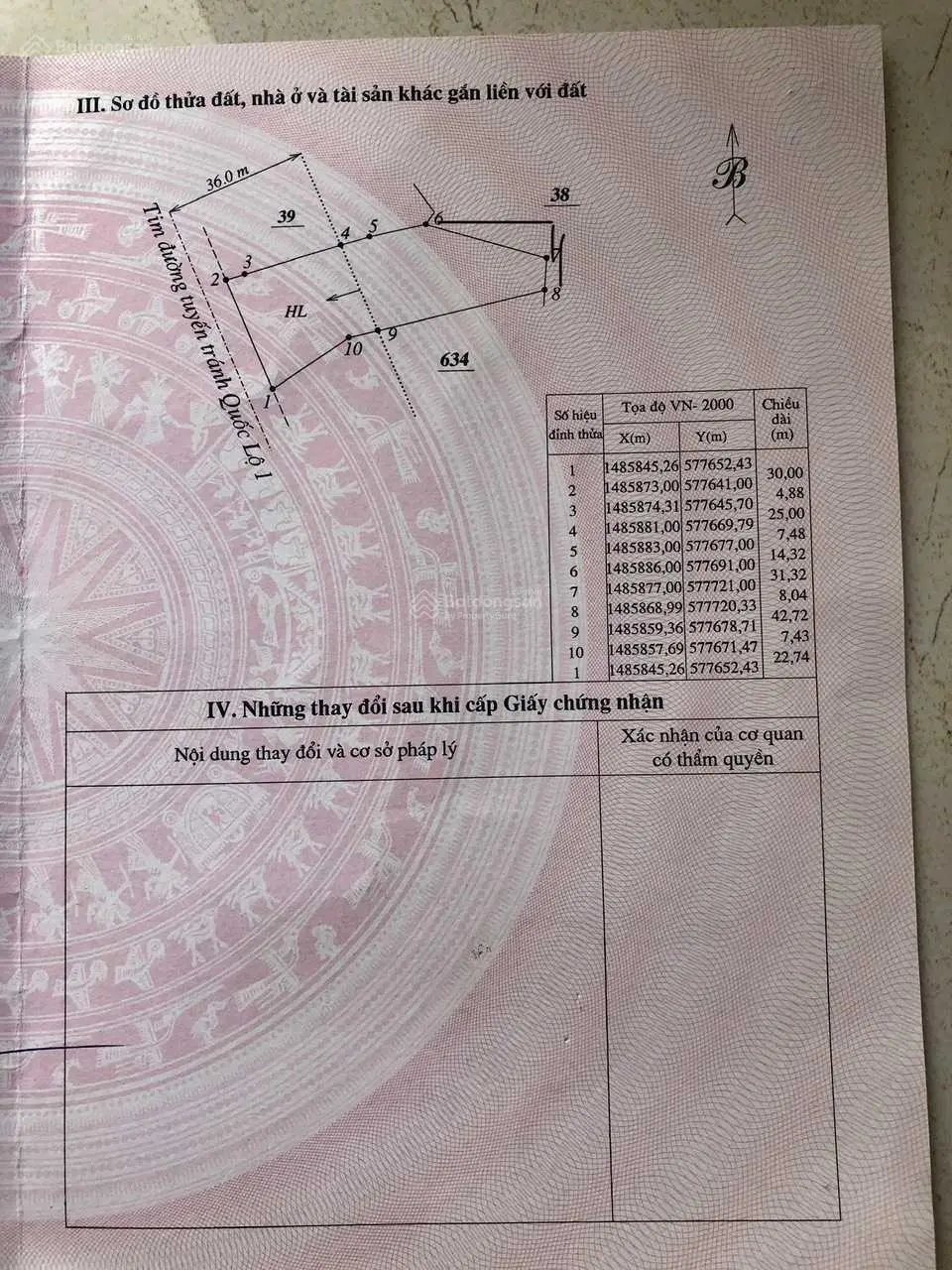 Chính chủ cần bán gấp lô đất vị trí đẹp MT Quốc Lộ 1D Phường Xuân Thành, Thị Xã Sông Cầu, Phú Yên