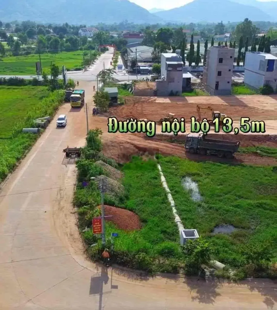 Đất trung tâm thị Trấn huyện Phù Mỹ mặt tiền đường 13,5 m