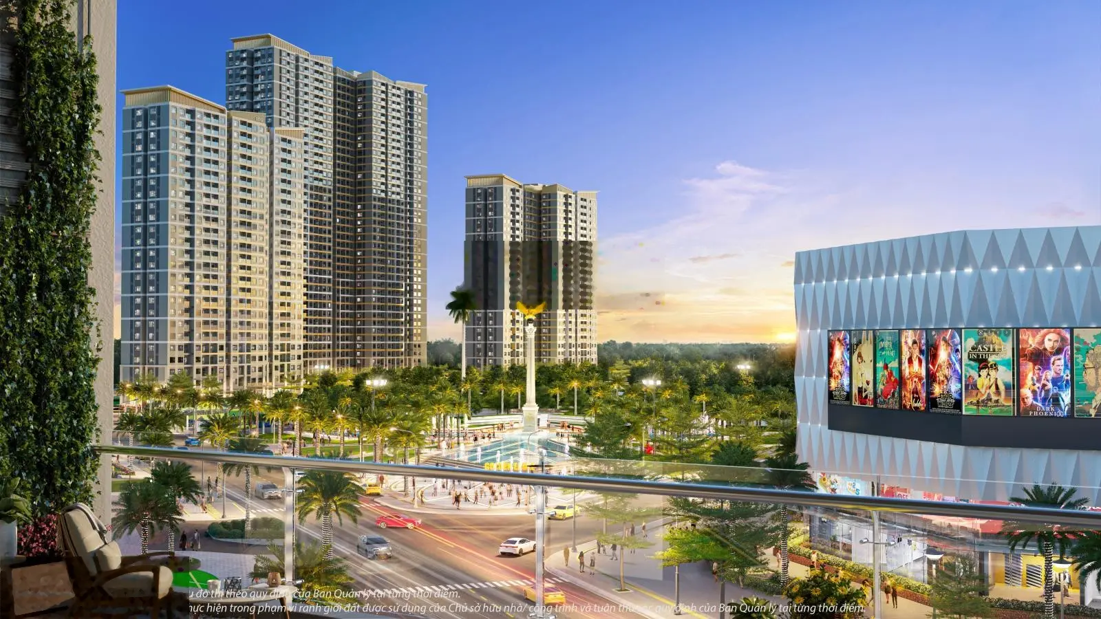 Bán căn hộ 3PN2WC Glory Heights view hồ bơi tầng trung. LH 0828 030 *** Thiện