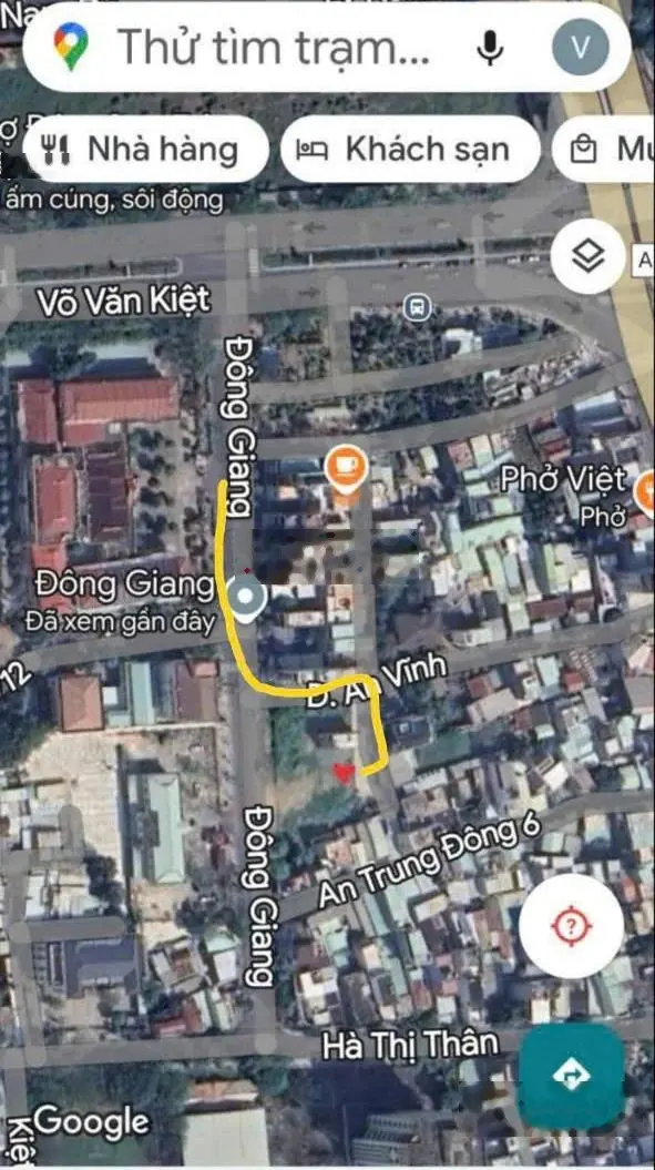 Bán nhà gác đúc hai mặt kiệt đường Đông Giang, ngay TT hành chính Quận Sơn Trà, DT 60m2, giá 3tỷ350