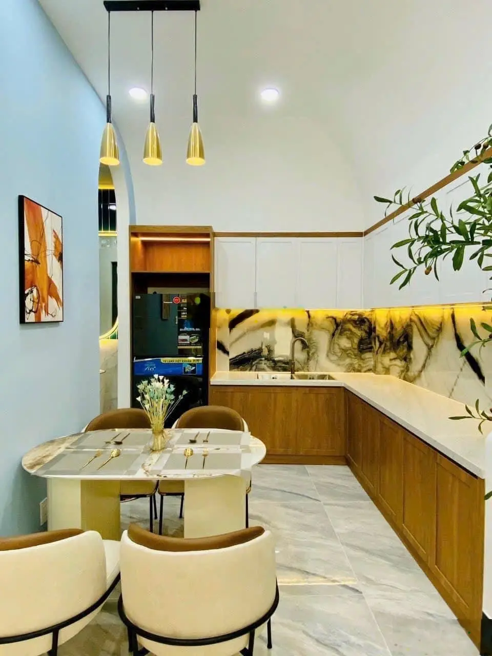 Nhà có sẵn HĐT 14 tr/tháng đường 4m Phan Tây Hồ, PN. DT 54m2 sát trường mầm non Học Viện