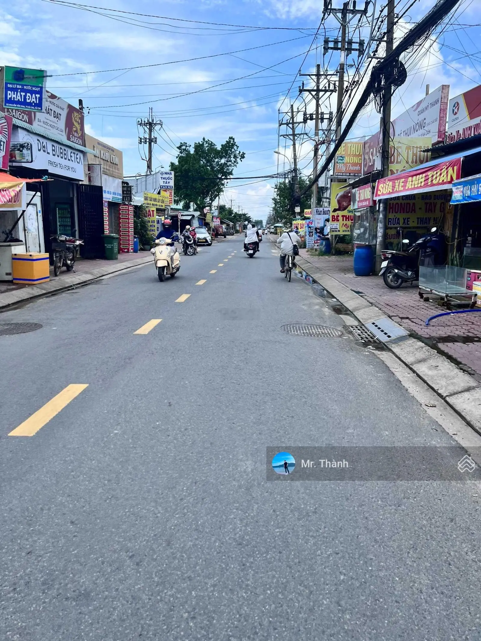 Chính chủ bán ngộp lô đất thổ 100m2, ngay thị trấn Củ Chi, trục đường buôn bán, giá: 1 tỷ 380 triệu