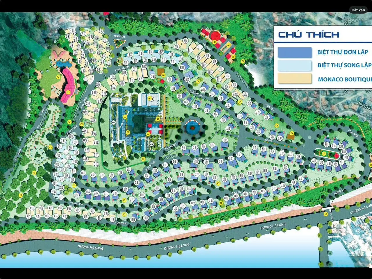 Biệt thự song lập đồi thông Monoco Hạ Long - giá bao tốt nhất thị trường