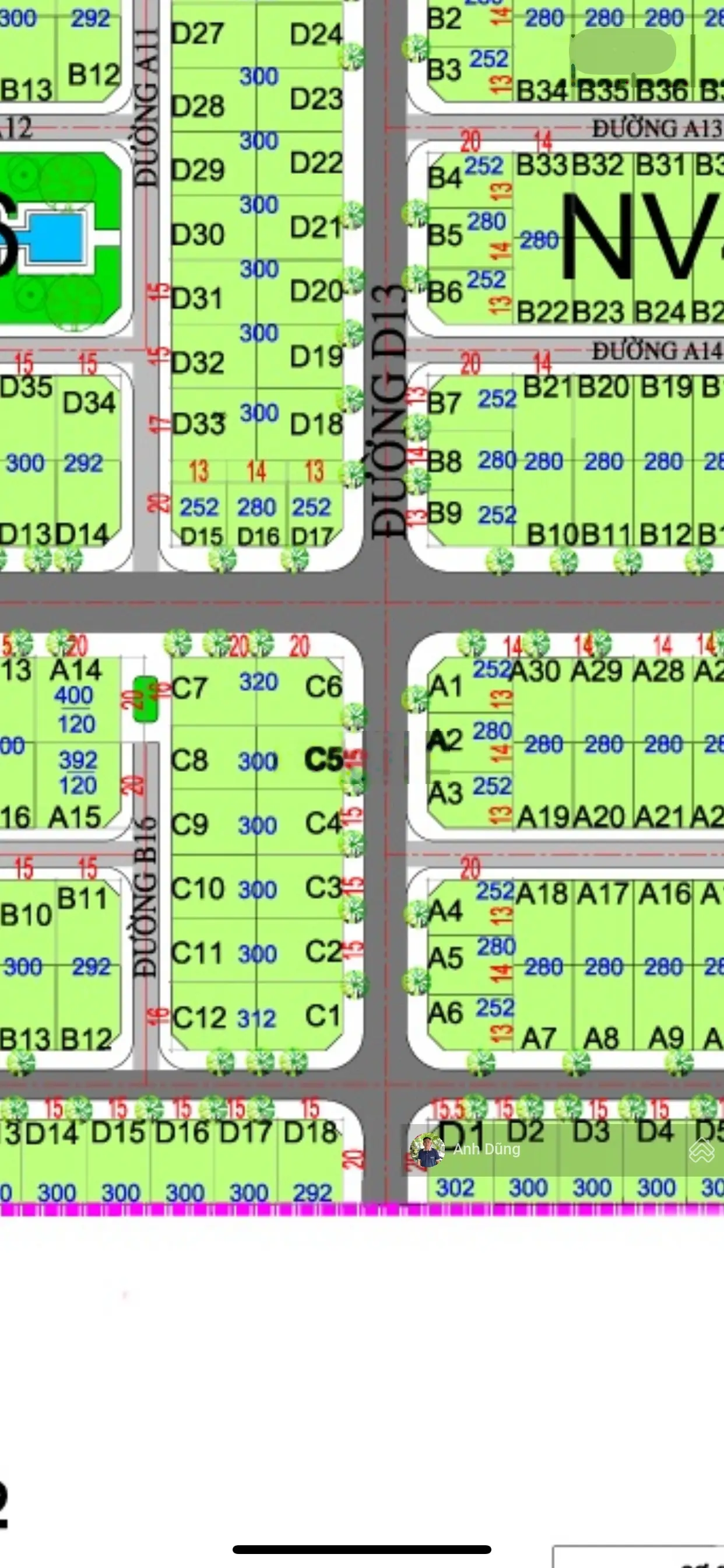 Bán 1 cặp nhà vườn đường D13(20m) DA HUD Nhơn Trạch. Kênh đầu tư lợi nhuận hàng đầu tại Nhơn Trạch