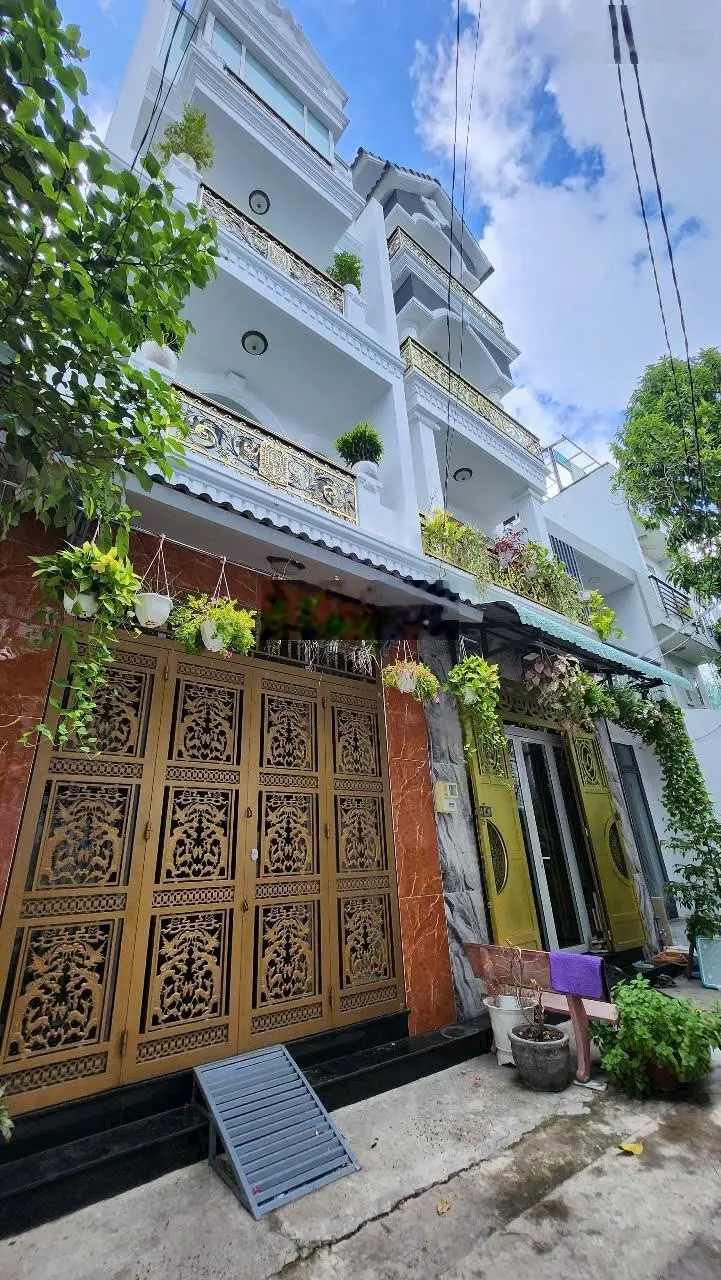 Bán nhà đường Gò Xoài - HXH - 68m ( 4 x 17 ) Vuông 4 Tầng 5PN Tặng Full nội thất như hình