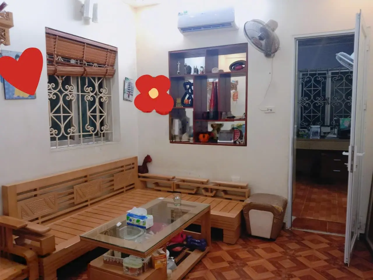 Bán căn hộ tập thể 55m2, 2 ngủ, phố Đoàn Thị Điểm, Quận Đống Đa