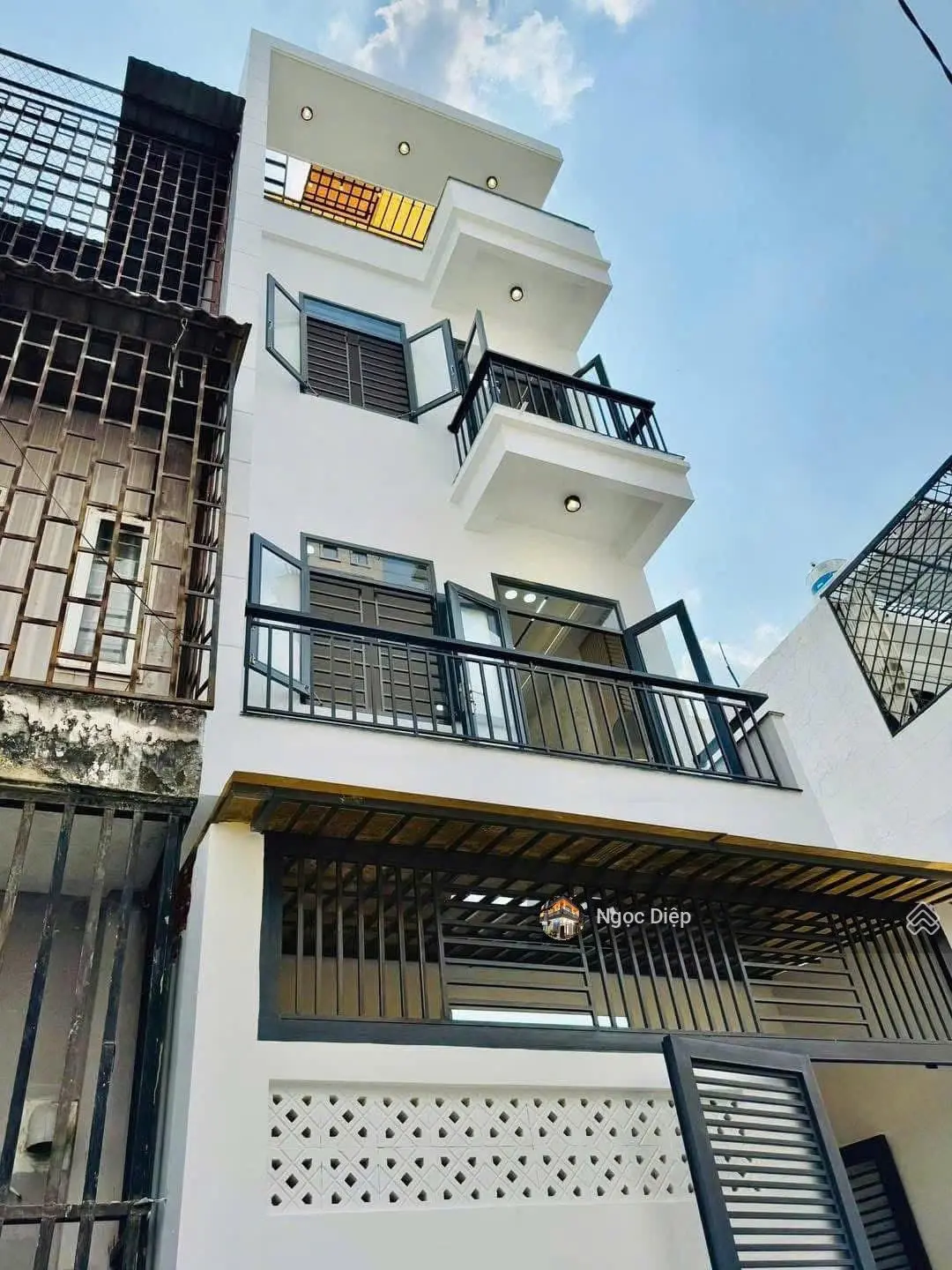 Nhà đẹp xuất sắc 1T2L tại Phước Kiển, Nhà Bè 60m2, sổ sẵn, có thổ cư cách BV NHÀ BÈ 2KM di chuyển