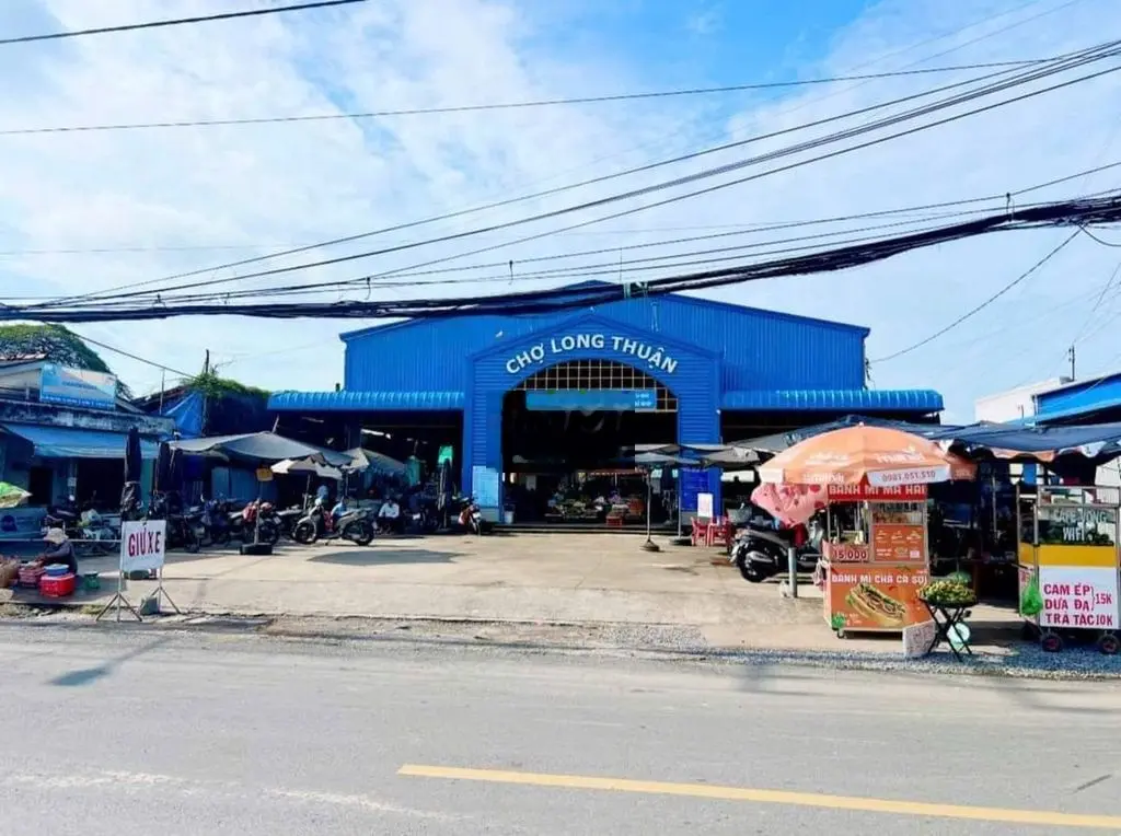 Bán gấp lô đất chỉ 599tr full thổ cư, 135m2 MT đường Nguyễn Thìn, SHR