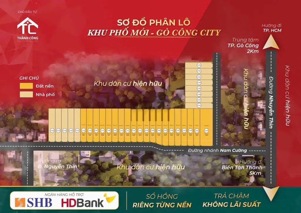 Bán Nhanh Khu Đất sổ sẵn Phường Long Thuận Thành Phố Gò Cồng. 500TR