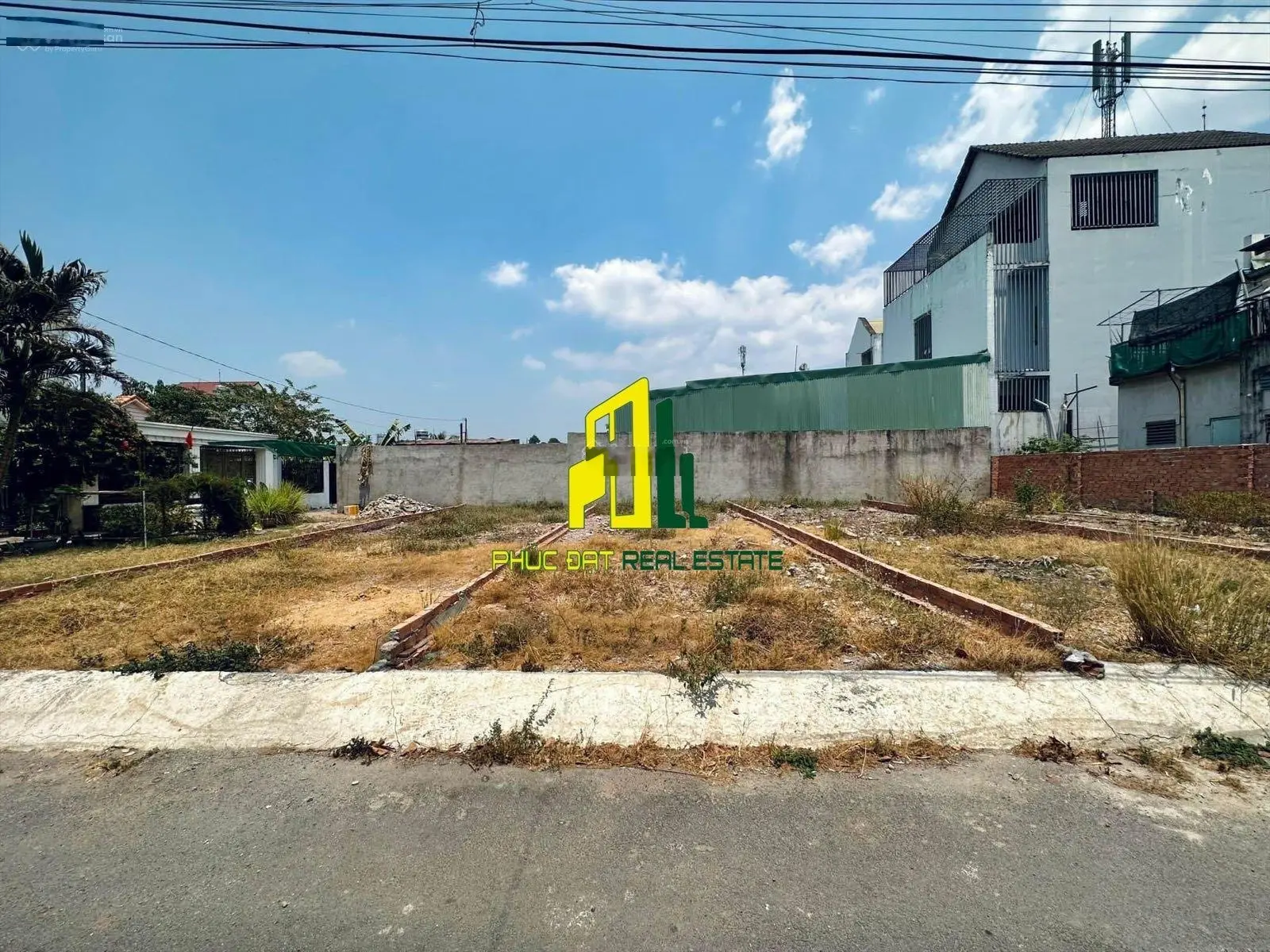 Đất góc 2 mặt tiền đường gần chợ Hoá An, TP Biên Hoà