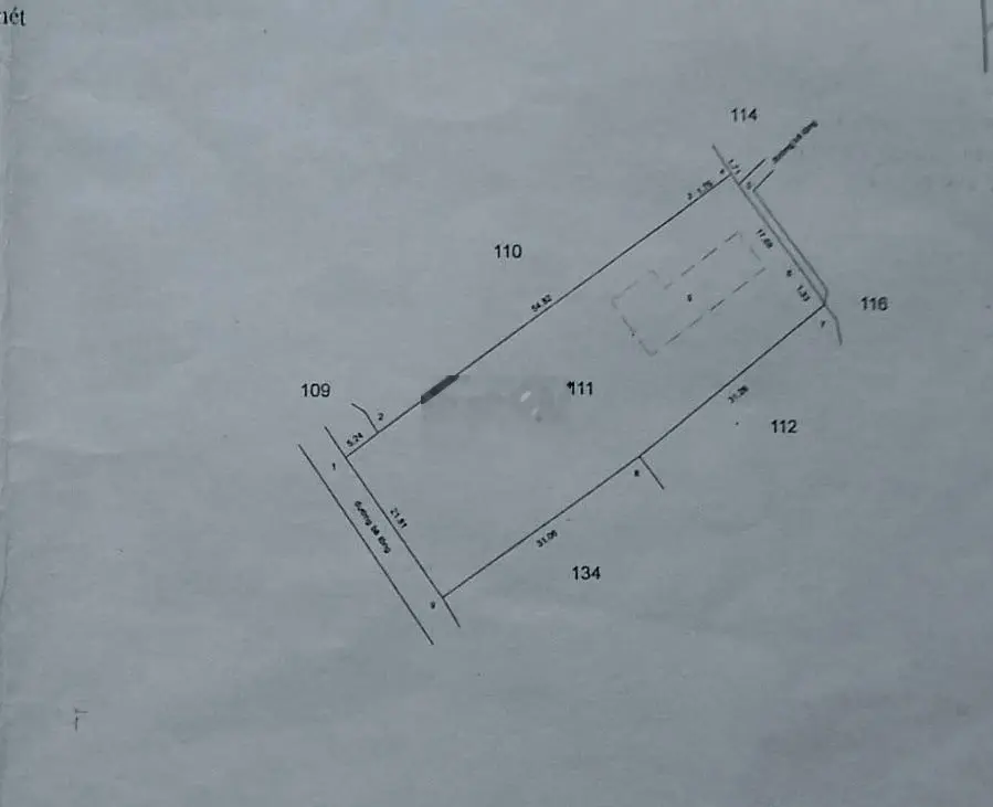 Đất ngộp có thể tách thành 8 thửa 4,X tỷ thương lượng mạnh