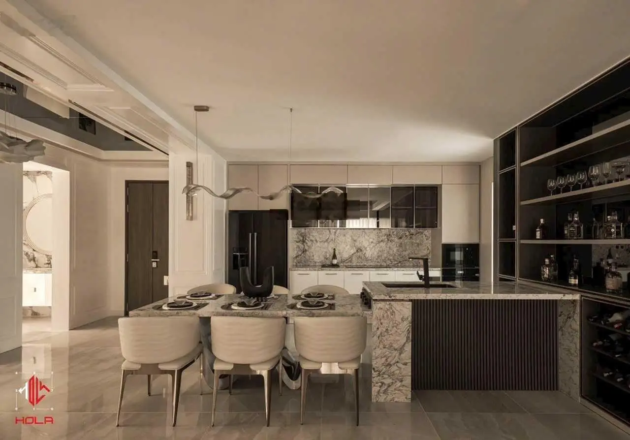 Bán CH Horizon PMH Q. 7 view hồ bán nguyệt 122m2 3PN, 2WC giá 15.742 tỷ