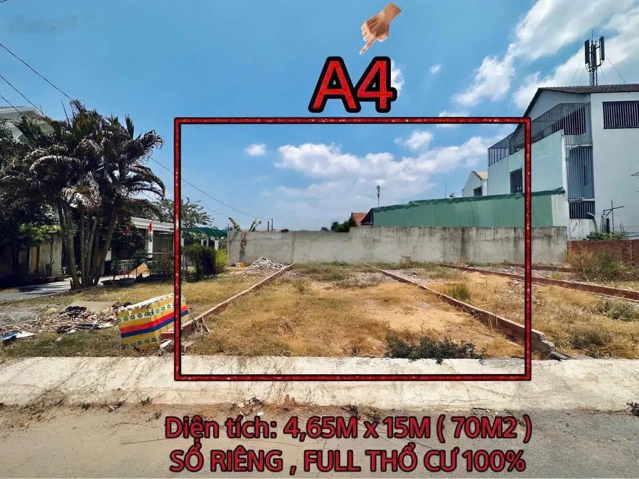 Đất bán sau PCCC Đồng Nai 70m2/nền giá 2.35 tỷ sổ riêng ngay trung tâm cách Nguyễn Ái Quốc 100m