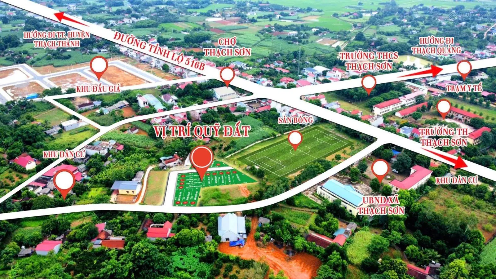 Cần bán đất giá 2 triệu VND tại Xã Thạch Sơn, Thanh Hóa, diện tích 200m2