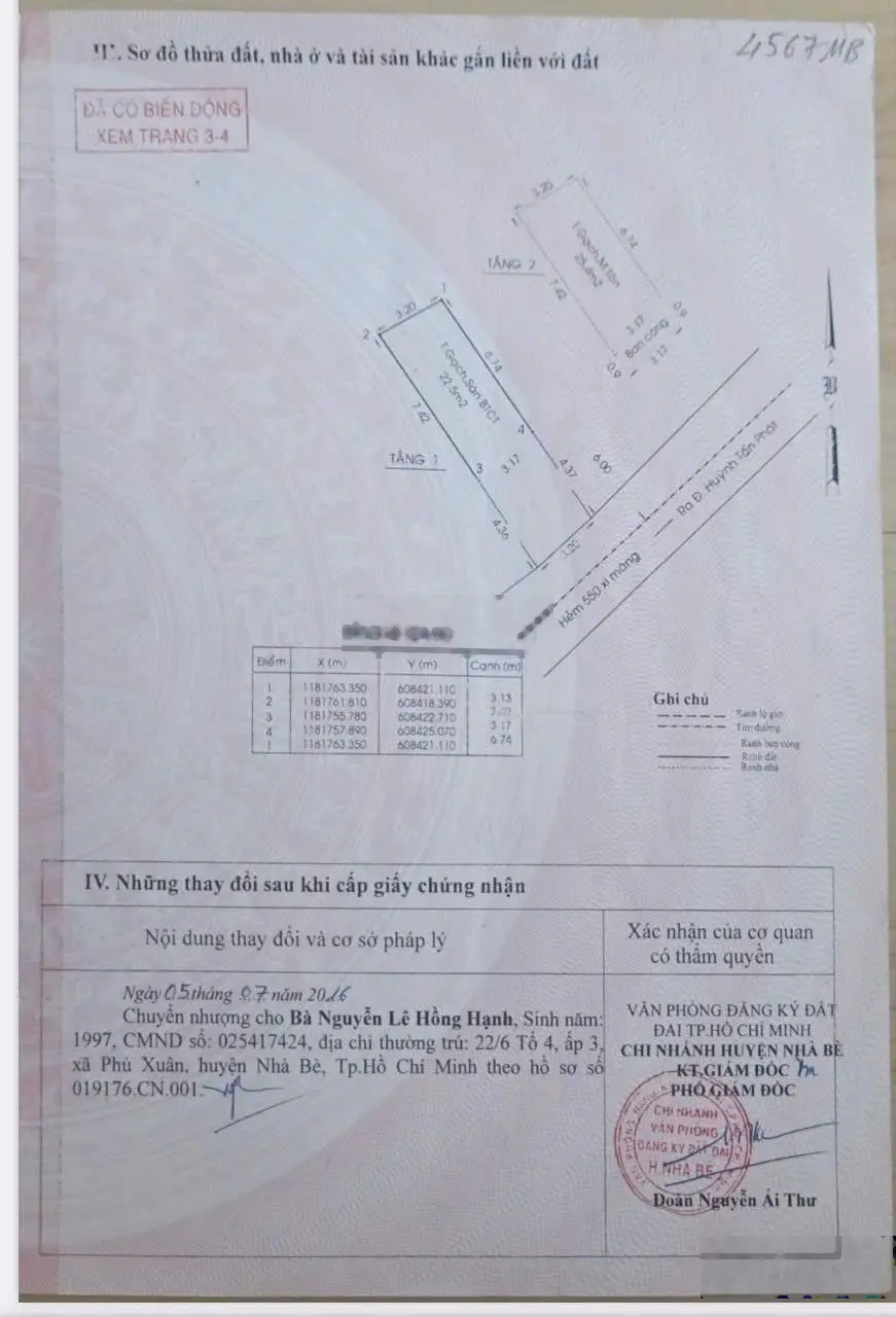 40m2 Nhà mặt tiền kinh doanh 1 trệt 2 lầu, Huỳnh Tấn Phát, Nhà Bè. Giá 3.5 tỷ