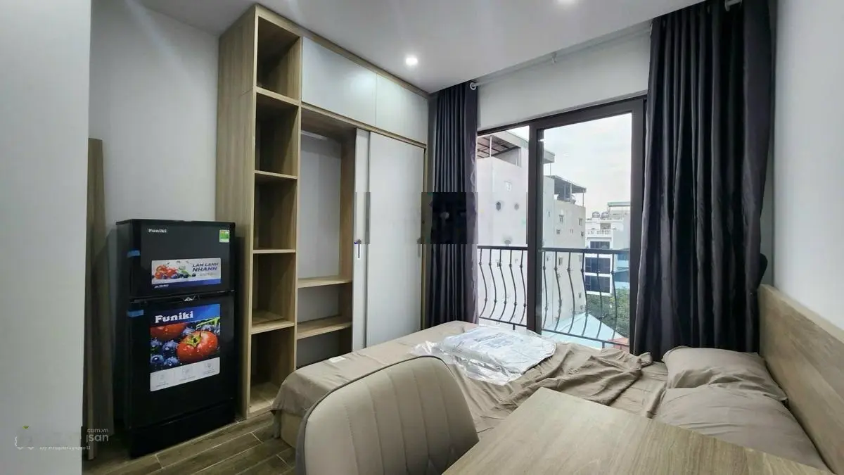 Bán toà CHDV Trần Cung 76m2 x 6T mặt tiền 7m,19P,kép kín full nội thất, GPXD, PCCC tiêu chuẩn