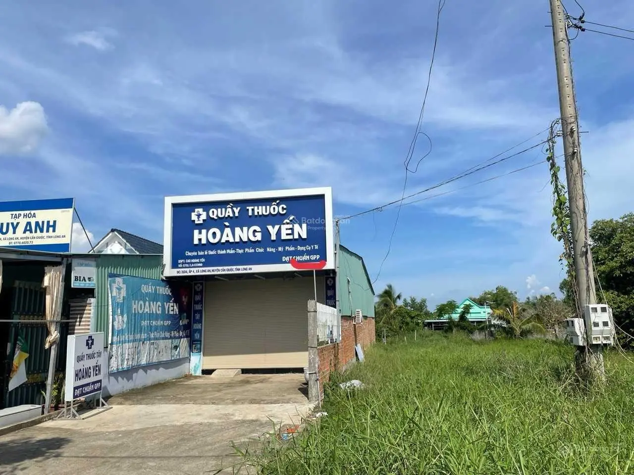 Cần bán gấp 266m2 đất thổ mặt tiền Quốc Lộ 50, sổ hồng riêng, kết nối TPHCM chỉ 30p