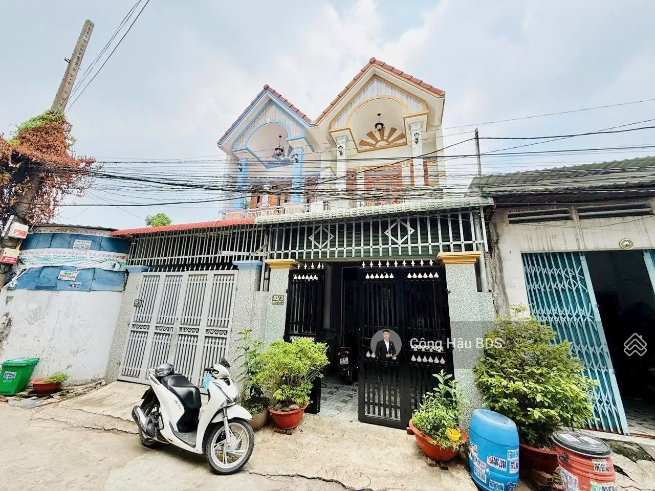 Nhà Trệt- Lầu gồm 4 PN. DT: 80.8M2. Hẻm 5M Đường Hai Bà Trưng, P. Đông Hoà, Giá: 4.15 Tỷ TL