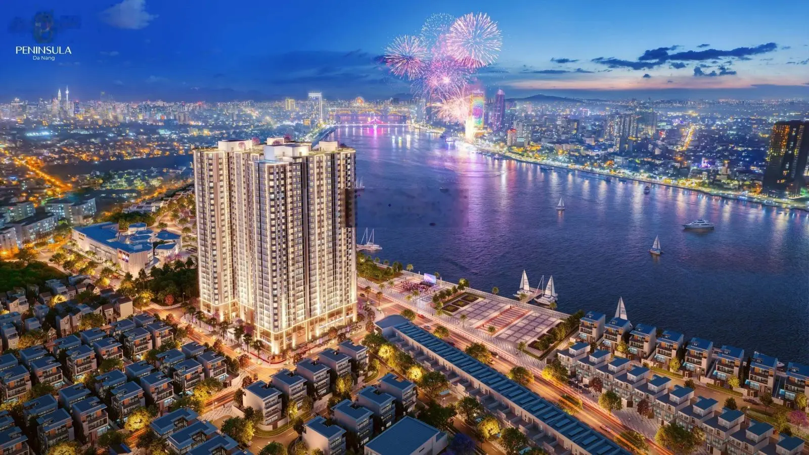 Sốc, căn hộ view trực diện sông Hàn, view pháo hoa, full nội thất cao cấp duy nhất tại Penisuala