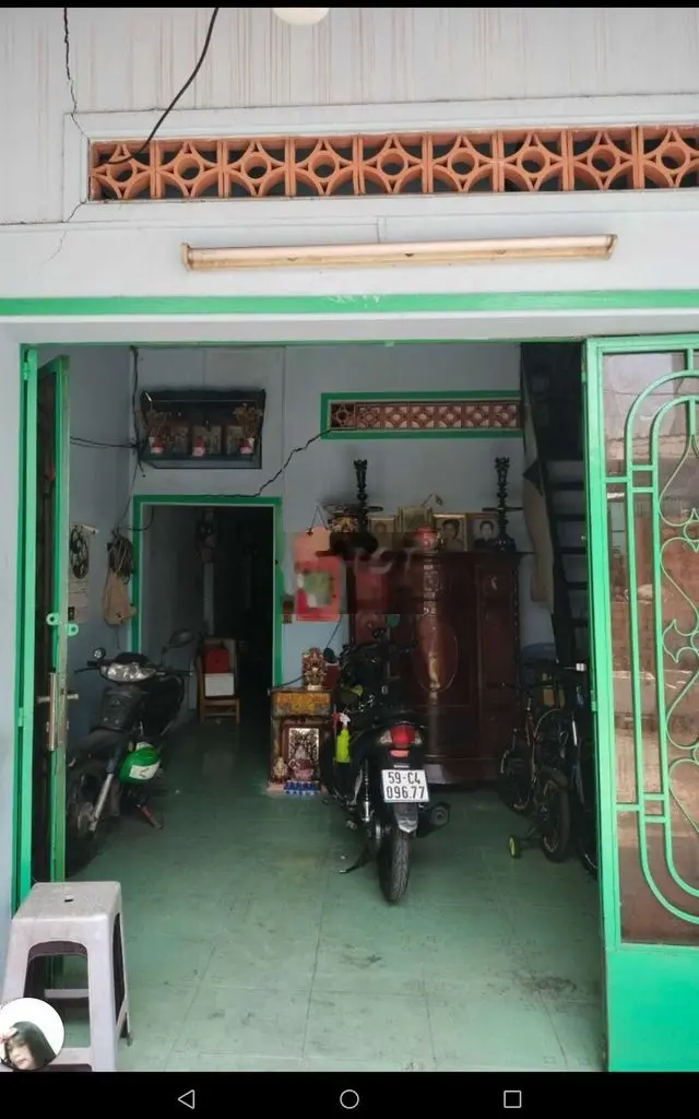 BÁN NHÀ 75M2 SHR HẺM 2 PHẠM HỮU LẦU K QUI HOẠCH K LỘ GIỚI VAY BANK