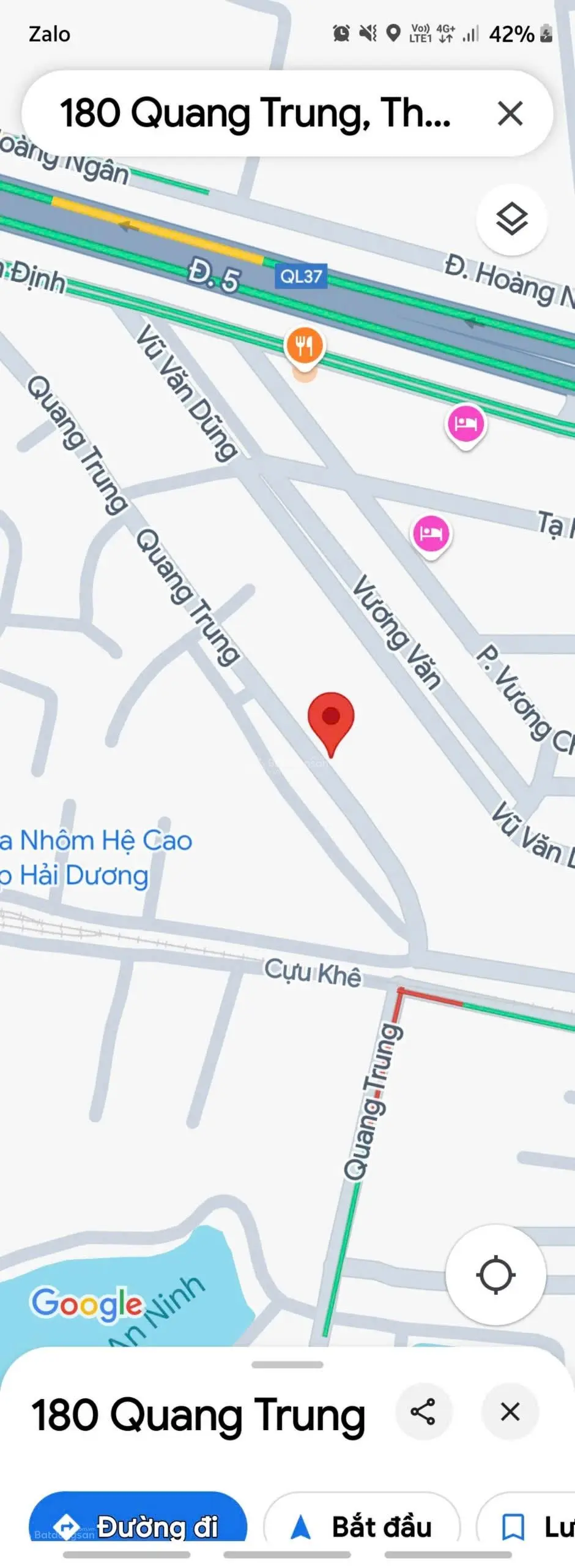 Bán nhà mặt phố quang trung,trung tâm tp hải dương, mặt tiền 8m, nở hậu, sẵn sổ đỏ
