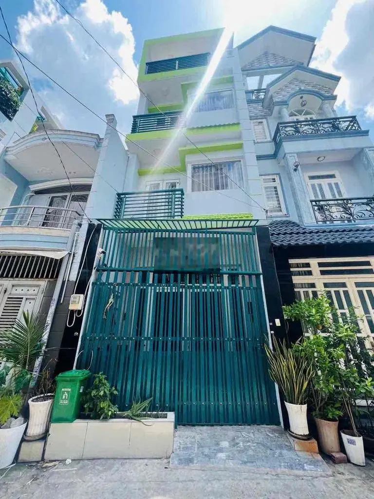 BÁN NHÀ 4 TẦNG LÔ TƯ - BHH A - HXH THÔNG - 48m2 (4x12) - CHỈ 4 TỶ 8