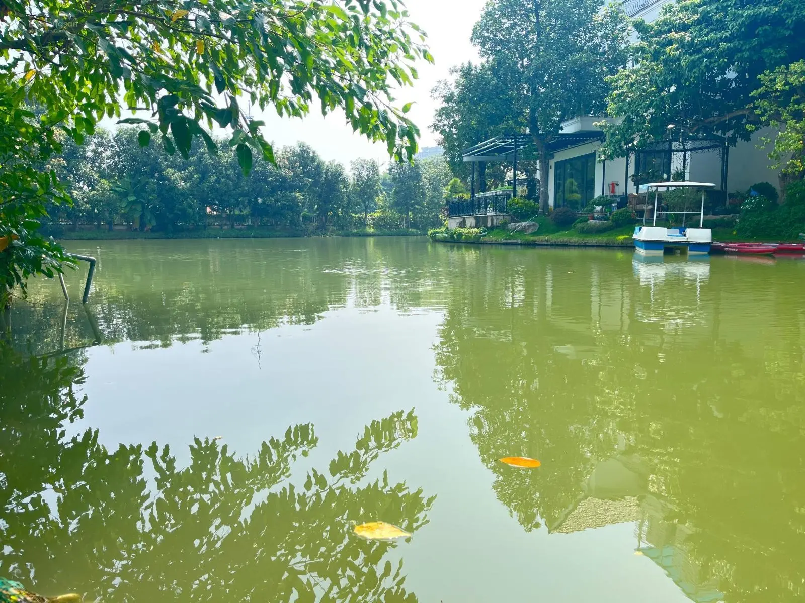 Bán lô góc Hoa Phượng 03 - 01, khu vip 328.1m2, hoàn thiện full nội thất sông rộng giá 90 tỷ
