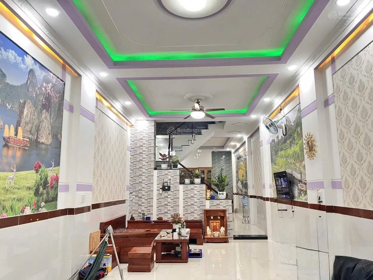 NHÀ 3 TẦNG ĐẸP GẦN TTYT HAI BÀ TRƯNG GIÁ CHỈ 4 TỶ 800 - KDC phân lô sạch đẹp, Xe hơi ngủ trong nhà