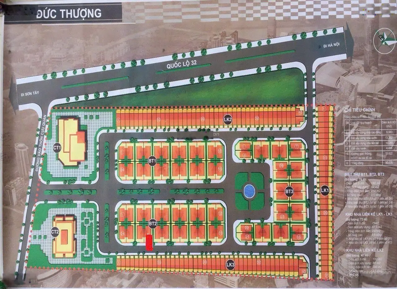 Bán liền kề Tân Việt Đức Thượng Hoài Đức 100m2 *5 tầng mặt tiền 6m