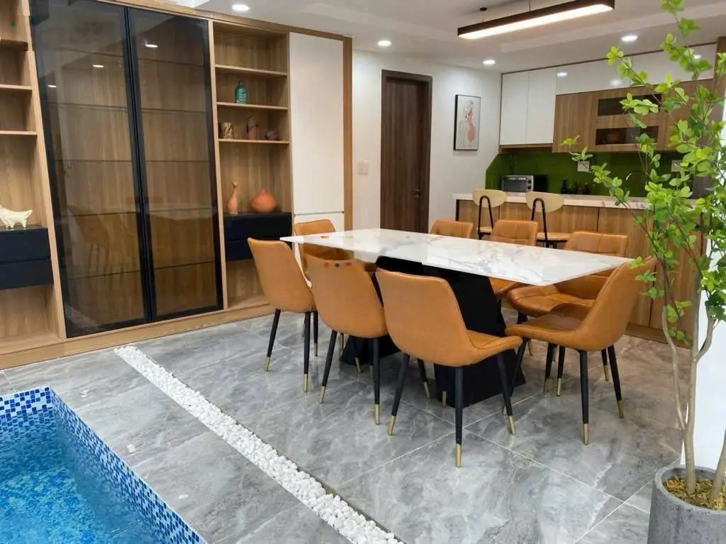 NHÀ ĐẸP LÊ QUANG ĐỊNH , BÌNH THẠNH ; DT 80M2( 7,9 *10,2) ,4 TẦNG , Ô TÔ VÀO NHÀ _ 12,3 TỶ TL